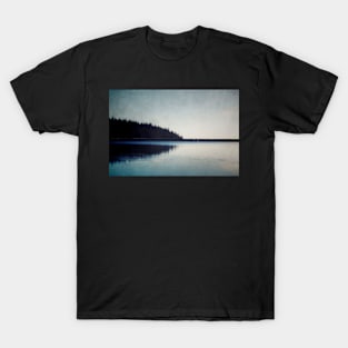 Trees reflected in water T-Shirt